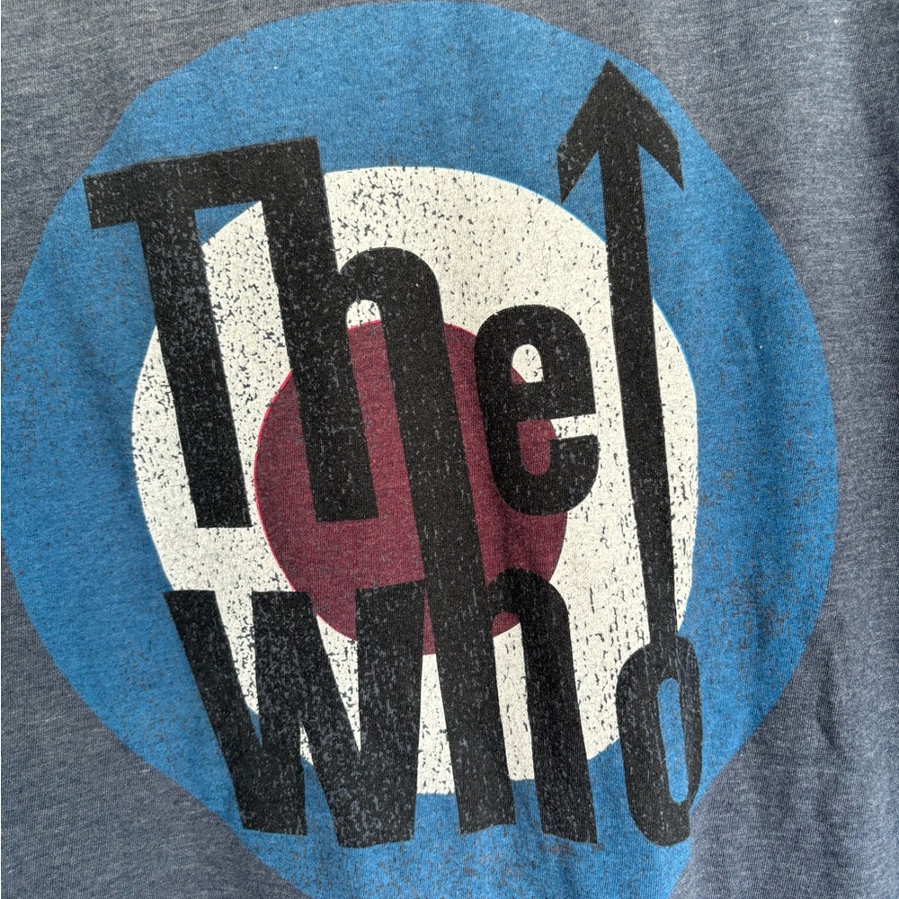 T-Shirt Rock and Roll Concert Tee , the who, unisex large, used